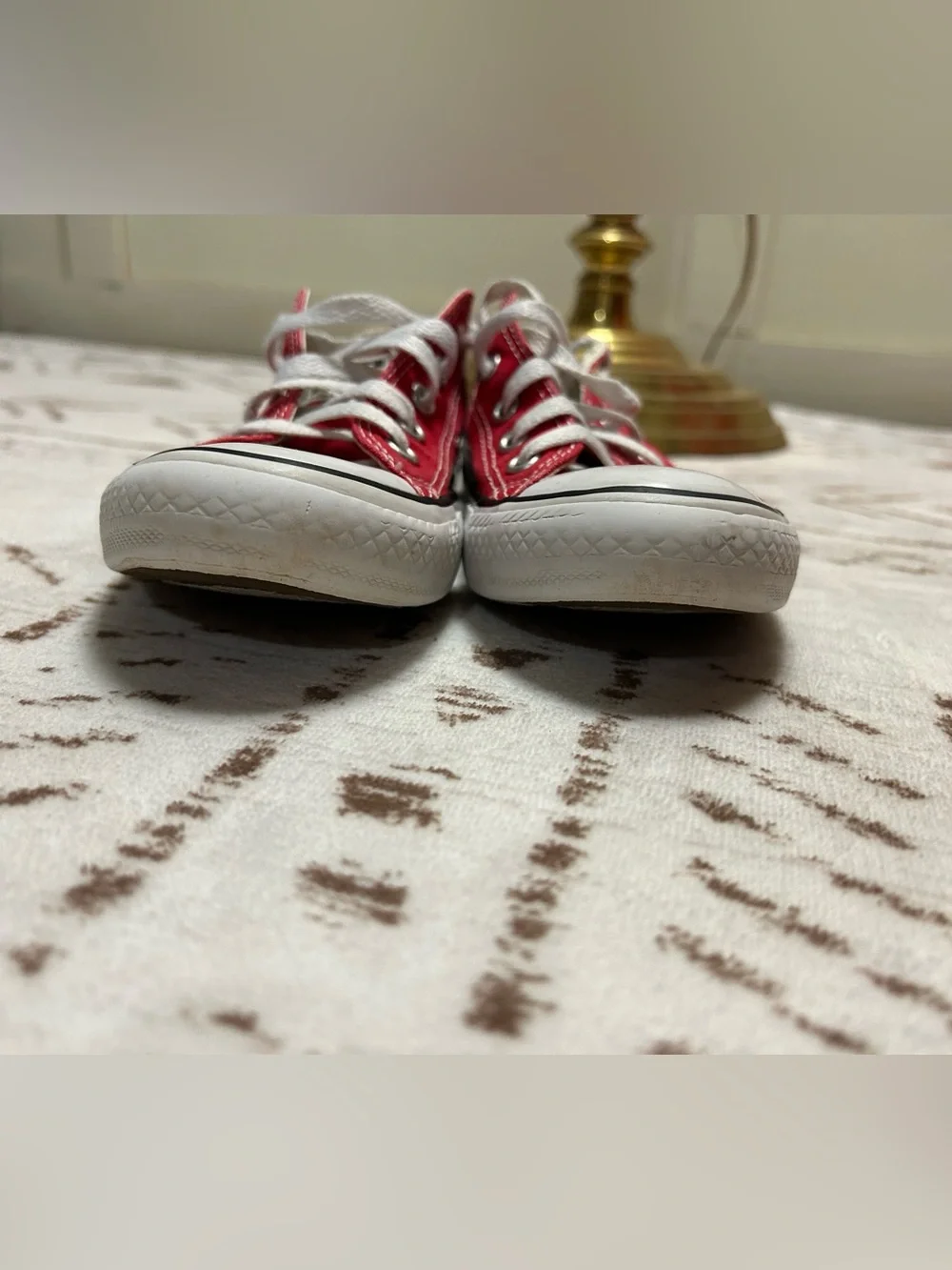 Converse Chuck Taylor All Star Red Low Top Sneakers Youth Size 13 Unisex